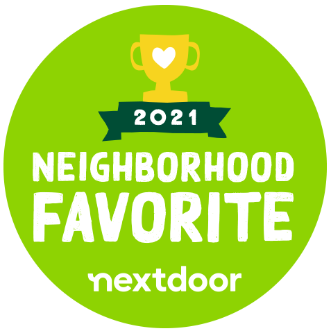 nextdoor sticker Next-door Sticker
