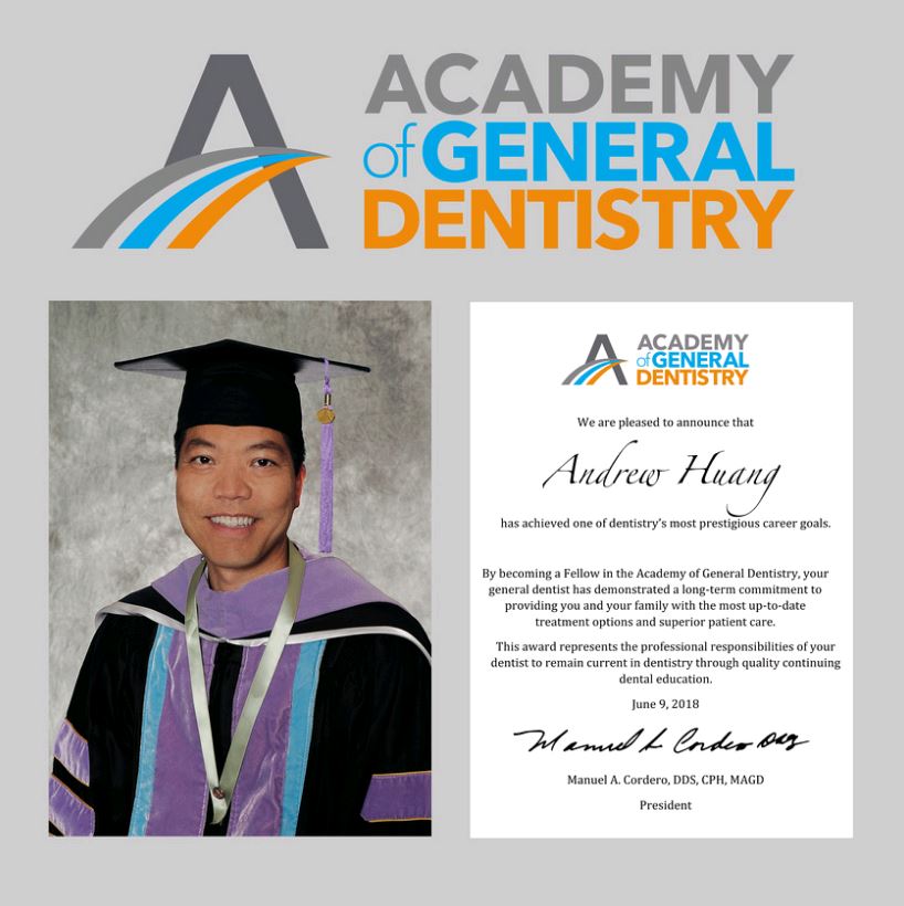 Dr. Andrew Huang Plaque